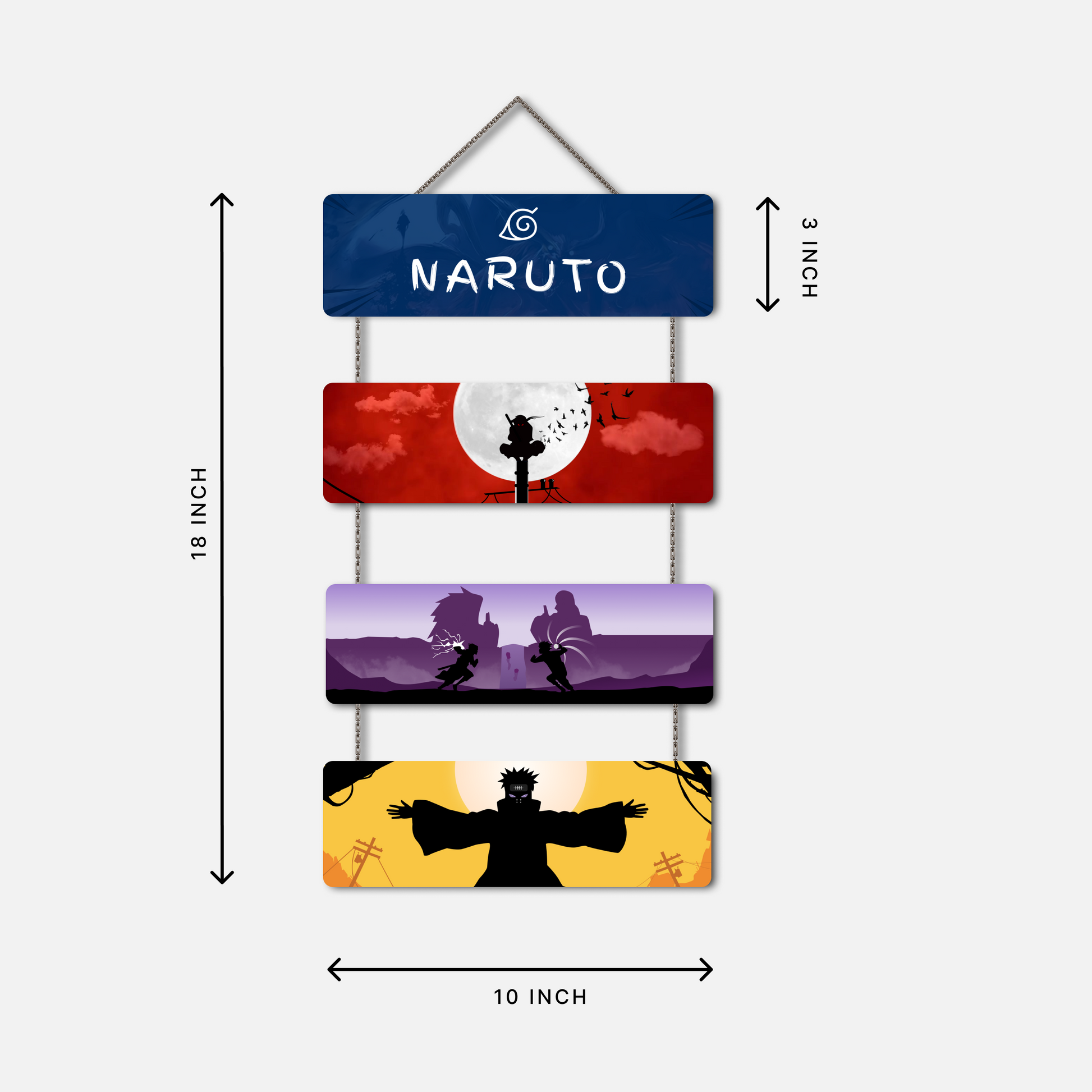 Naruto Wooden Wall Hanger