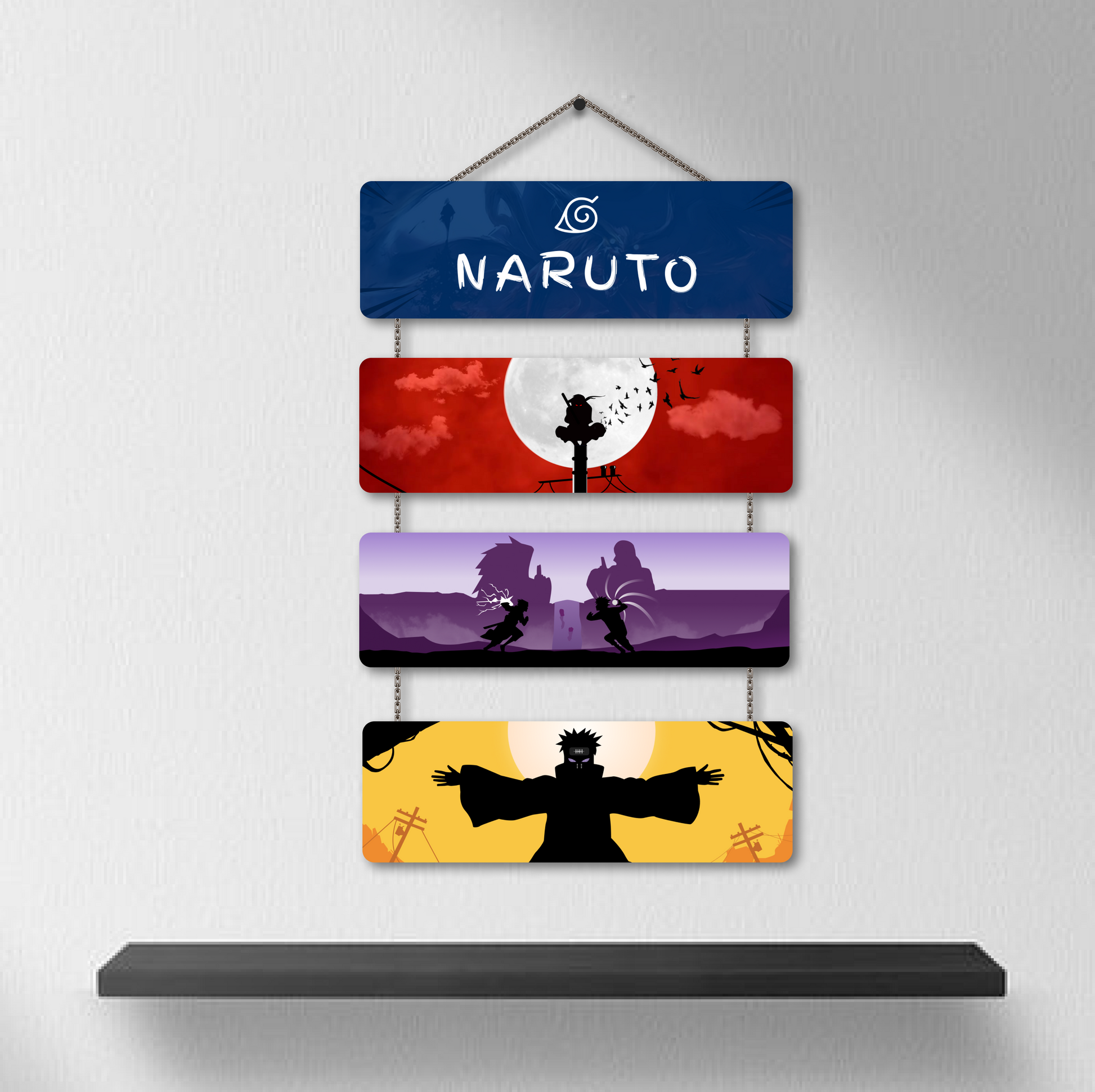 Naruto Wooden Wall Hanger