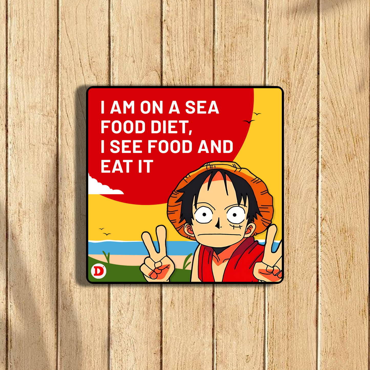 Monkey D. Luffy Fridge Magnet