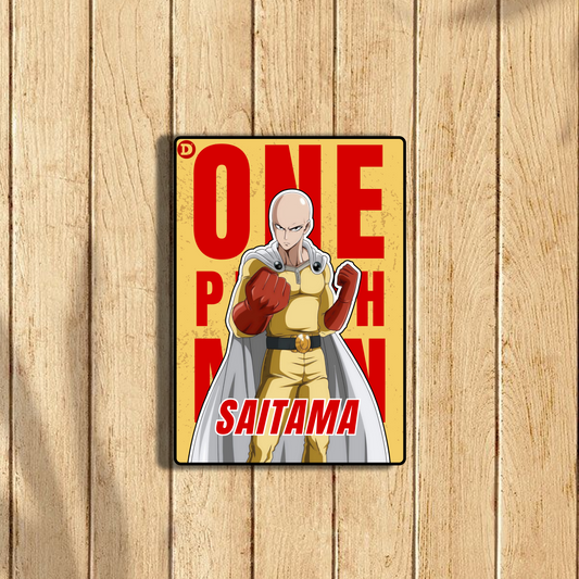 Saitama Fridge Magnet